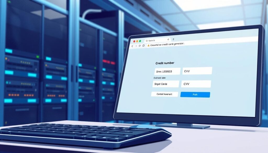 Credit Card Number Generator with Zip Code & Address